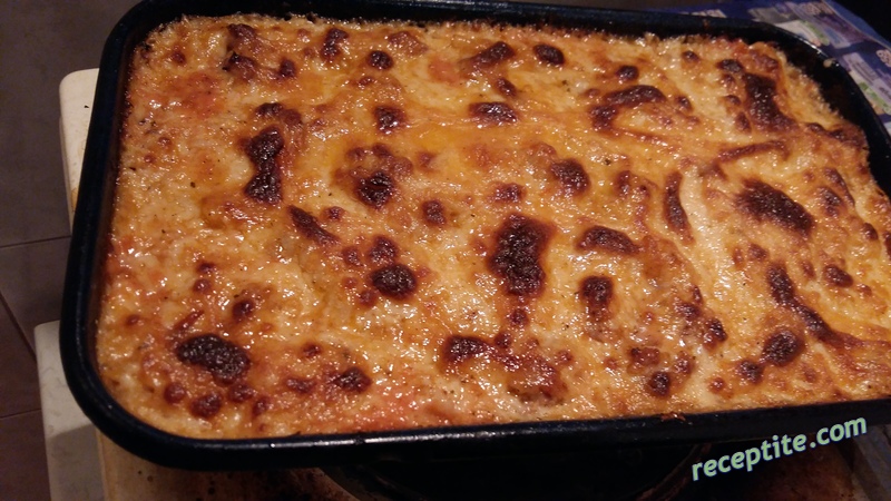 Снимки към Фалшива лазаня от макарони