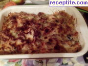 снимка 1 към рецепта Гъбено суфле с пиле и хляб