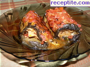 снимка 2 към рецепта Рулца от патладжан и кайма