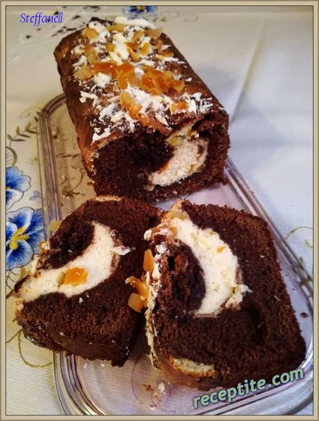 Снимки към Какаов кекс с рикота