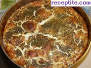 снимка 1 към рецепта Баница с луканка, кашкавал и сирене