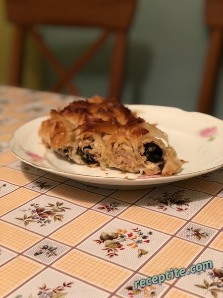 Снимки към Баница с риба