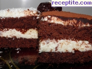 снимка 3 към рецепта Пухкава шоколадова торта