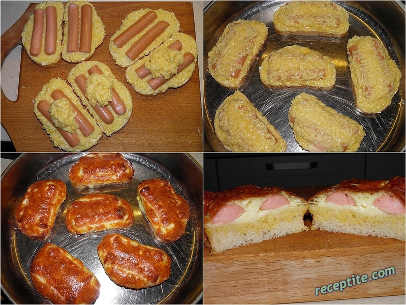 Снимки към Топли сандвичи с кренвирши