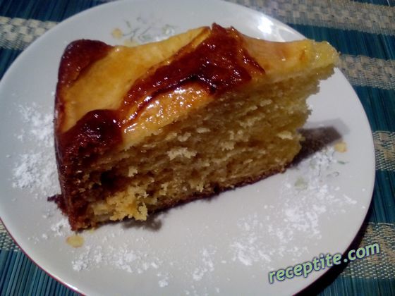 Снимки към Ябълков пай с глазура