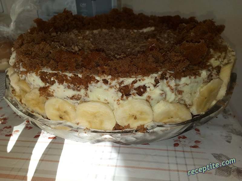 Снимки към Торта с готови блатове и маскарпоне