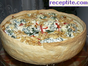 снимка 10 към рецепта Пирог с извара и броколи
