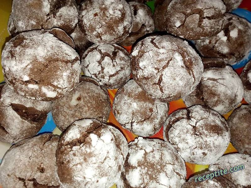 Снимки към Какаови напукани сладки - II вид