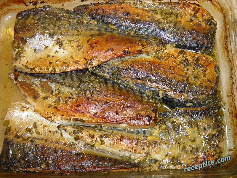 Снимки към Скумрия с горчица