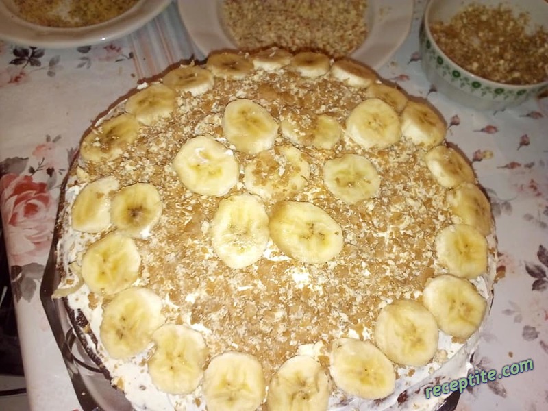 Снимки към Торта с маскарпоне, плодове и ядки