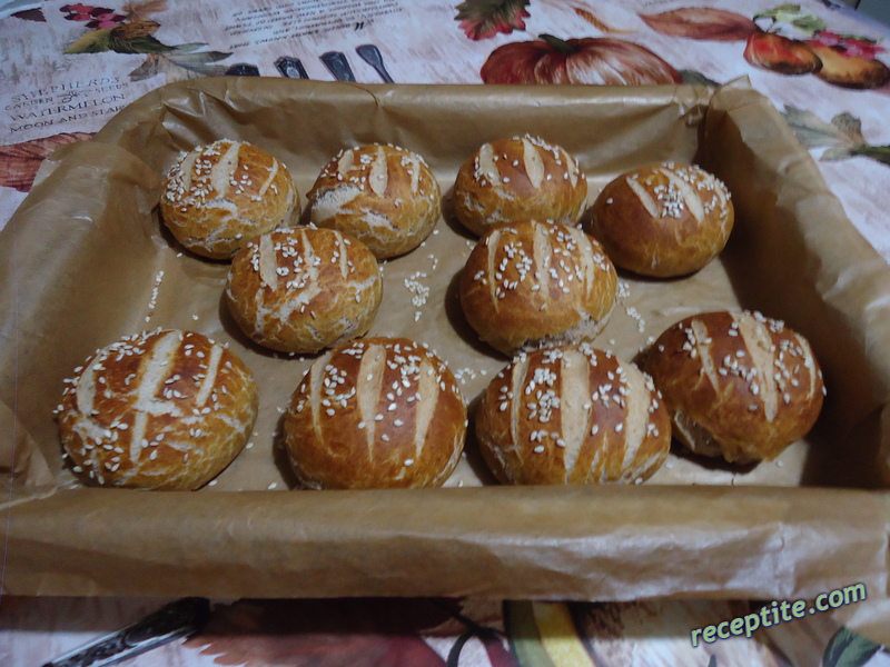 Снимки към Претцел питки