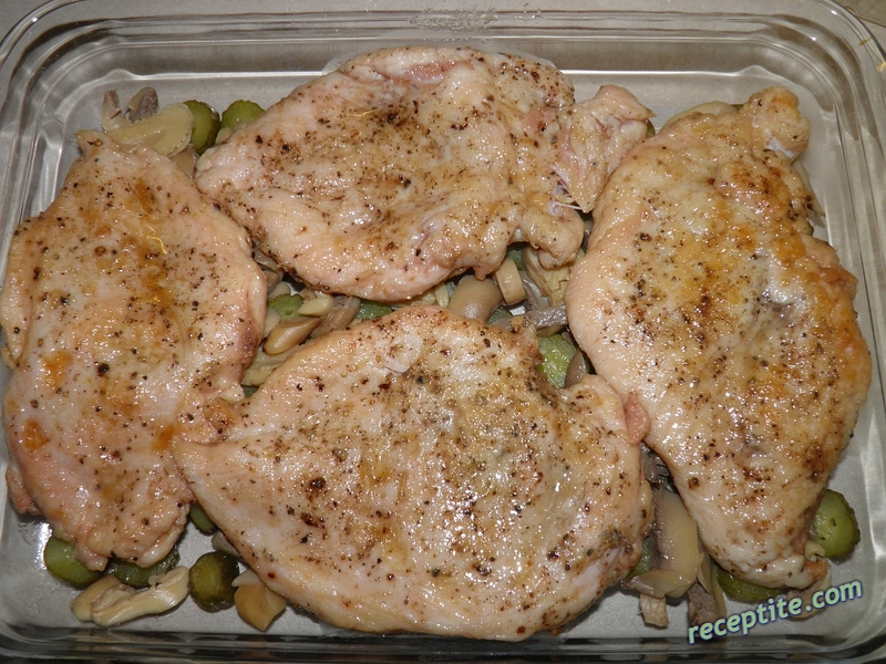 Снимки към Пържоли с кисели краставички