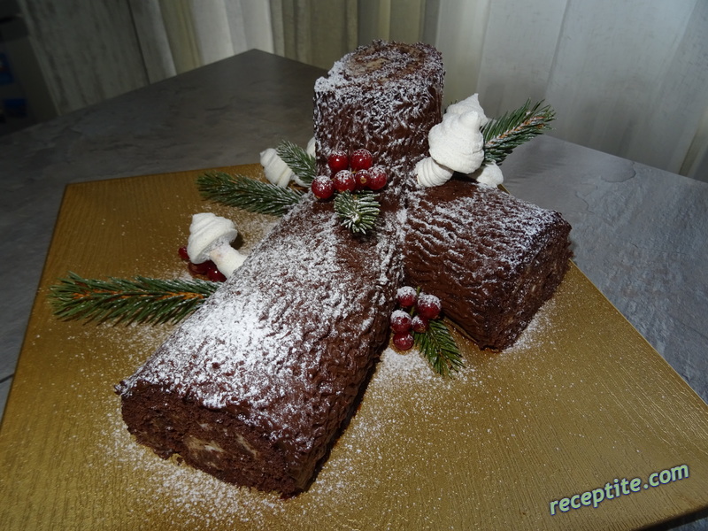 Снимки към Коледно пънче (Yule log)