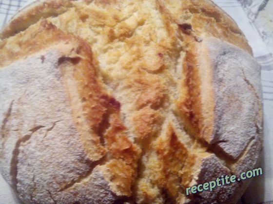 Снимки към Постна содена питка