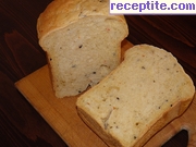 Хляб с маслини и чушка в хлебопекарна