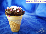 снимка 14 към рецепта Шоколадов кекс с течен шоколад