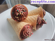 снимка 19 към рецепта Шоколадов кекс с течен шоколад