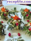 снимка 2 към рецепта Предястие елхички от варени яйца