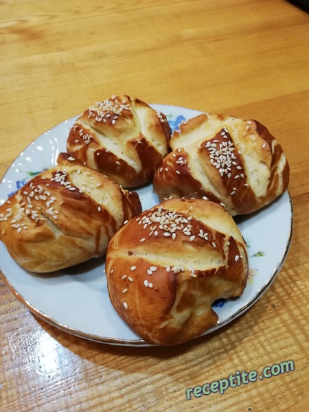 Снимки към Претцел питки