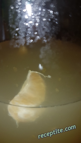 Снимки към Студен чай от джинджифил, мед и лимон