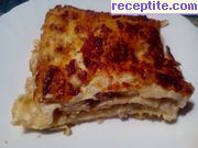 снимка 2 към рецепта Лазаня с карфиол и бекон