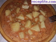 снимка 5 към рецепта Яхния от грах и картофи