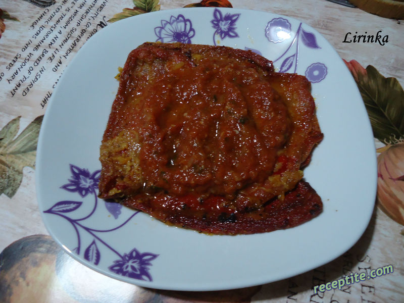 Снимки към Пържени цели чушки 
