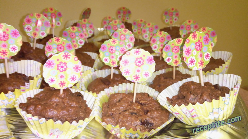 Снимки към Шоколадови мъфини без брашно и захар