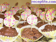 снимка 1 към рецепта Шоколадови мъфини без брашно и захар