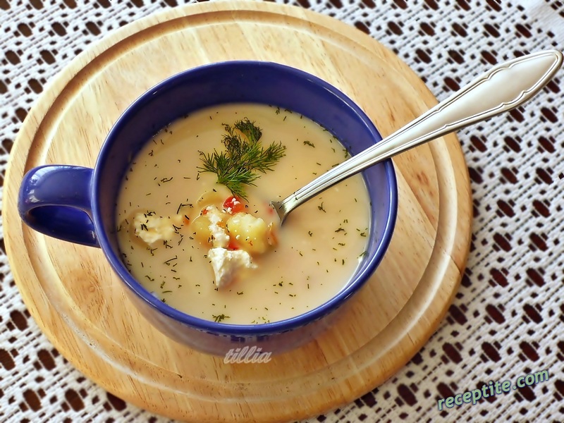 Снимки към Супа от картофи и сирене