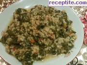 снимка 2 към рецепта Ориз със спанак яхния