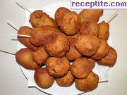 снимка 1 към рецепта Картофени топки с кашкавал и шунка