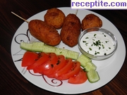снимка 3 към рецепта Картофени топки с кашкавал и шунка