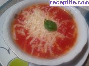 Крем-супа от картофи с домати