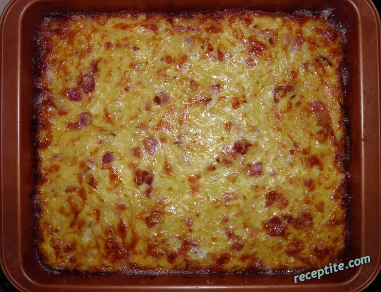 Снимки към Картофи с бекон на фурна