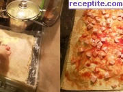 снимка 5 към рецепта Руло-пица с готови кори