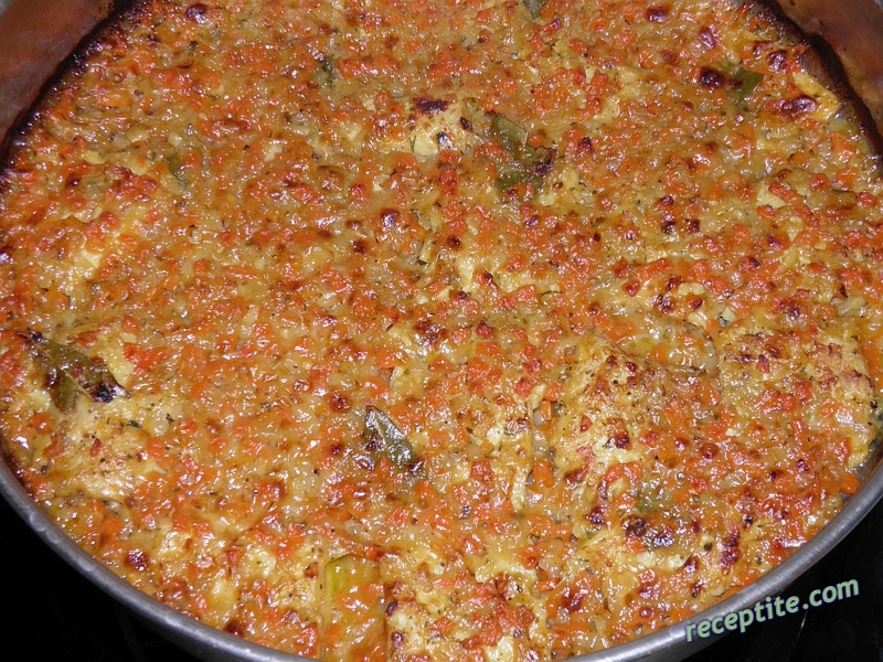 Снимки към Мерлуза в бяло вино