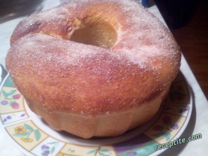 Снимки към Козунак от втасало тесто за бял хляб