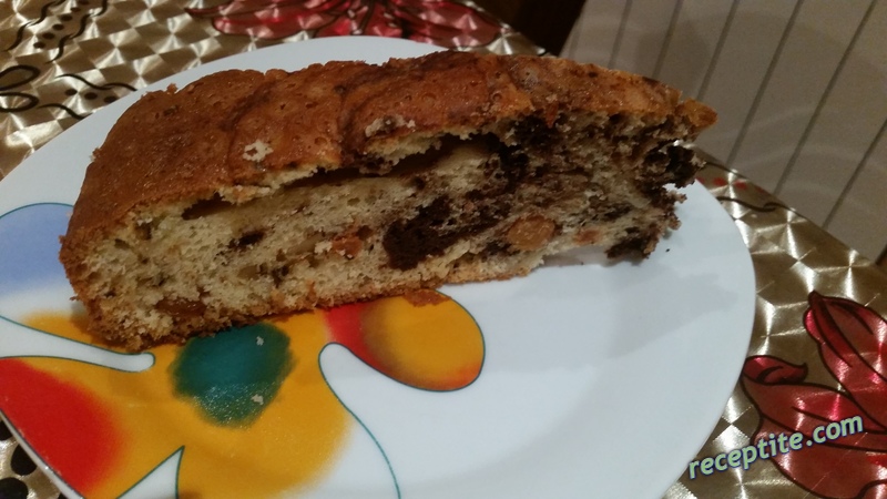 Снимки към Кекс с прясно мляко