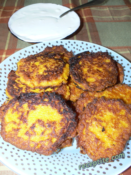 Снимки към Драники от тиква