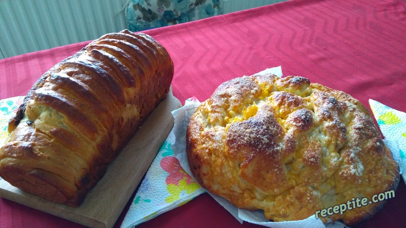 Снимки към Козунак на конци