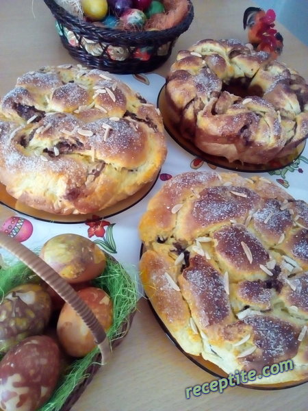 Снимки към Козунак-руло