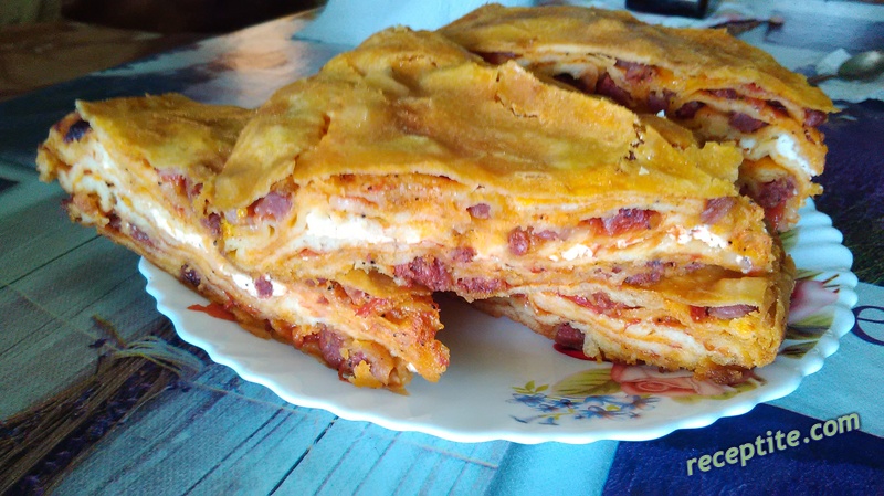 Снимки към Пица като питка