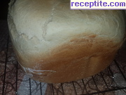 снимка 6 към рецепта Бял хляб с яйце за хлебопекарна