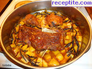 снимка 7 към рецепта Агнешко печено с картофи и бира