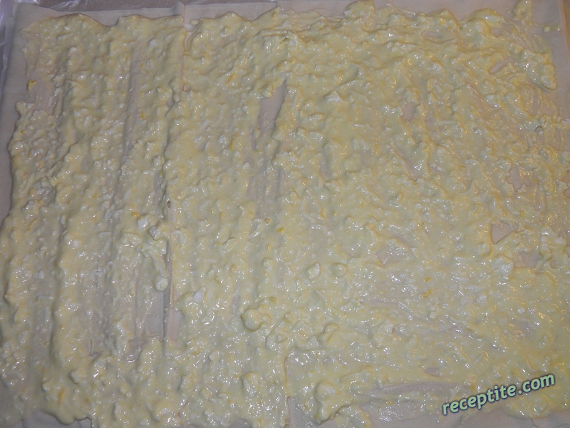 Снимки към Баница с варени яйца