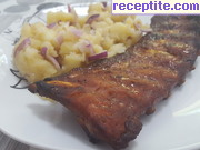 снимка 8 към рецепта Свински ребра с барбекю сос на фурна