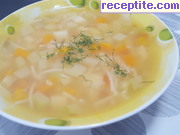 Лятна супа с тиквички, картоф и морков