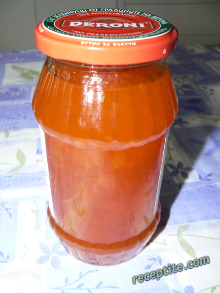 Снимки към Кайсиев конфитюр