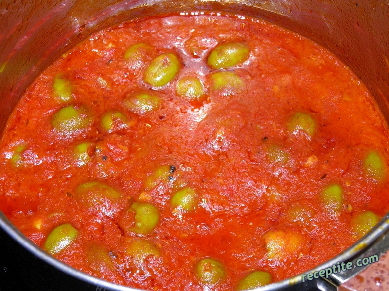 Снимки към Мароканска салата с маслини